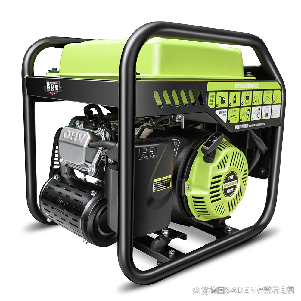 薩登5000瓦開架變頻汽油發電機 強勁動力與智能供電的可靠伙伴