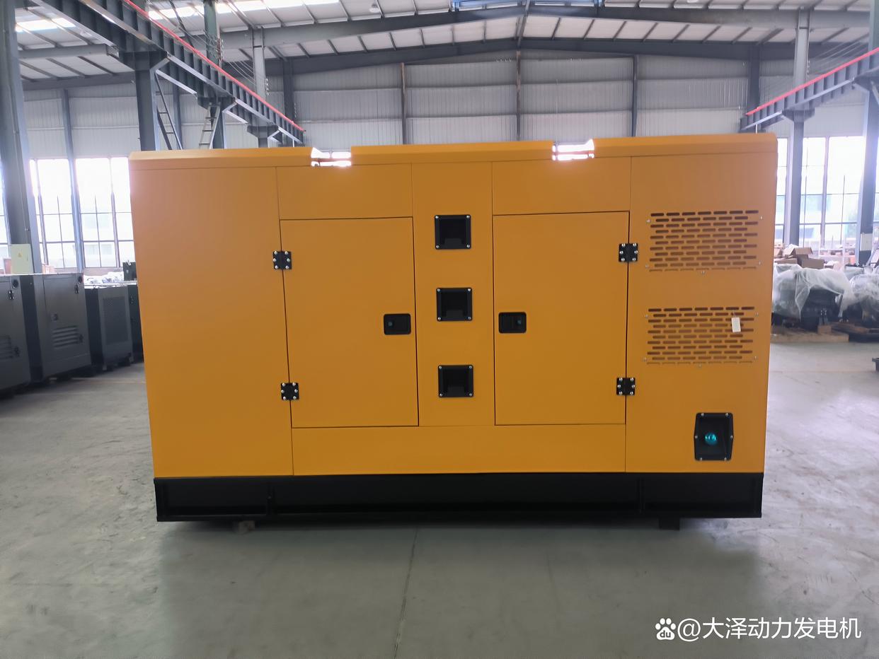 100kW柴油發電機 戶外應急備用電力系統的堅實后盾